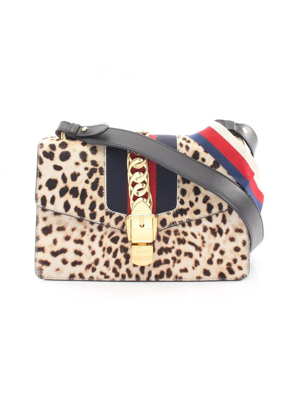 Gucci Sylvie Small Web Line Shoulder #272178G76B